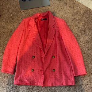 Zara Pink Blazer